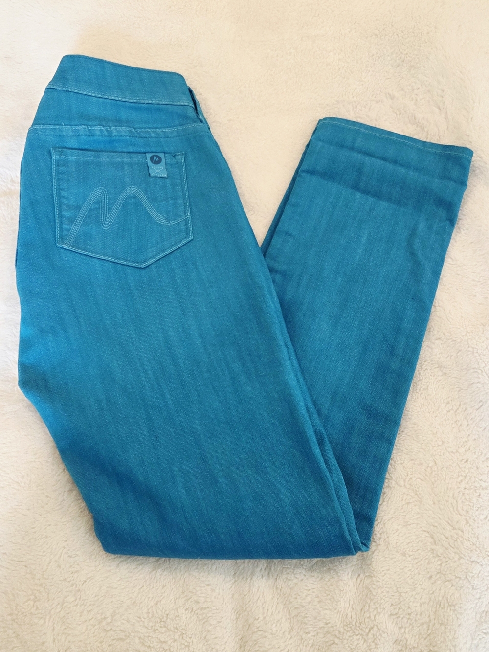 Marmot Turquoise Women’s Jeans Size 6